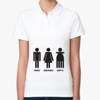 Женская рубашка поло