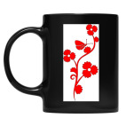 Кружка цветная UV-DTF