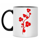 Кружка двухцветная