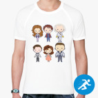 Мужская спортивная футболка