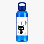 Прозрачная спортивная бутылка