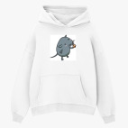 Толстовка худи оверсайз