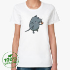 Женская футболка органик