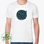 Мужская футболка органик