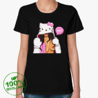 Женская футболка органик