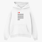 Толстовка худи оверсайз