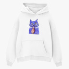 Толстовка худи оверсайз