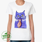 Женская футболка органик