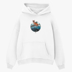 Толстовка худи оверсайз