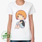 Женская футболка органик