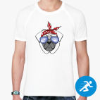 Мужская спортивная футболка