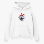 Толстовка худи оверсайз