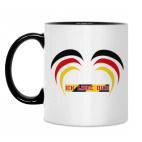 Кружка двухцветная