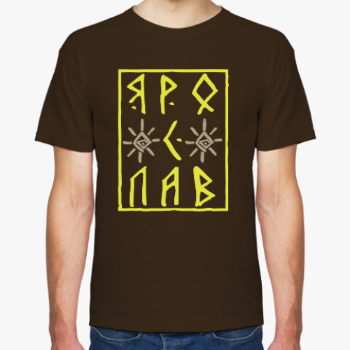 Футболка с принтом Ярослав