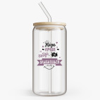 Банка с бамбуковой крышкой