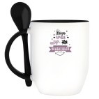 Кружка с ложкой