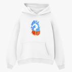 Толстовка худи оверсайз