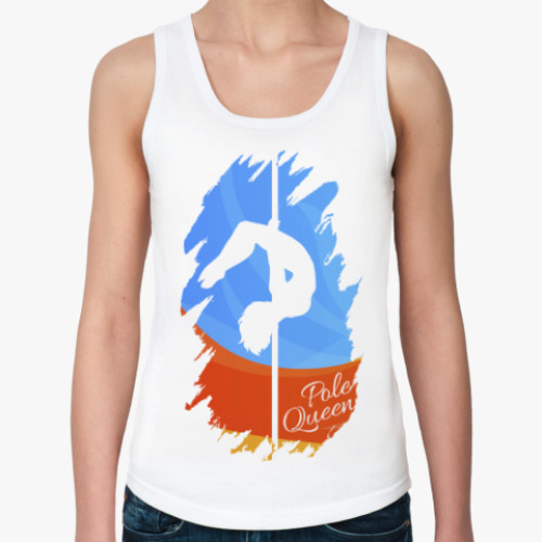 Женская майка с принтом Full Moon - Pole Dance Queen Series