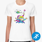 Женская спортивная футболка