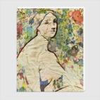 Холст 60 х 75 см Женщина импрессиониста