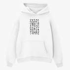 Толстовка худи оверсайз