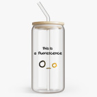 Банка с бамбуковой крышкой