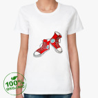 Женская футболка органик