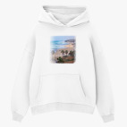 Толстовка худи оверсайз