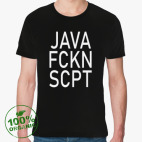 Мужская футболка органик