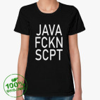 Женская футболка органик