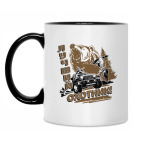 Кружка двухцветная