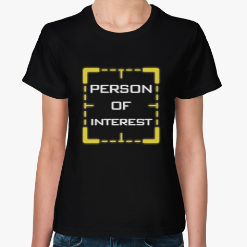 Женская футболка Person of Interest