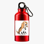 Металлическая бутылка 400 мл UV-DTF