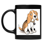 Кружка цветная UV-DTF