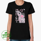 Женская футболка органик