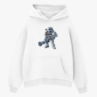 Толстовка худи оверсайз