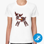 Женская спортивная футболка