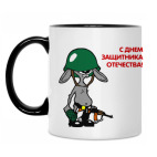 Кружка двухцветная