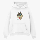 Толстовка худи оверсайз