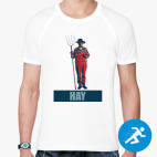 Мужская спортивная футболка