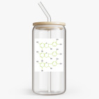 Банка с бамбуковой крышкой