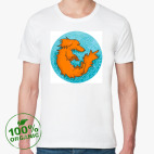 Мужская футболка органик