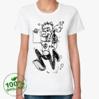 Женская футболка органик