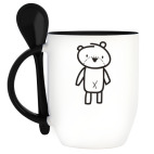 Кружка с ложкой