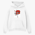 Толстовка худи оверсайз