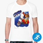 Мужская спортивная футболка