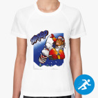 Женская спортивная футболка