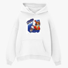 Толстовка худи оверсайз