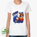 Женская футболка органик