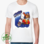 Мужская футболка органик